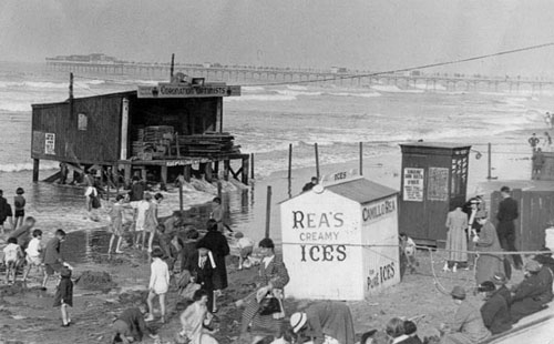 Optimist Beach Enclosure, Redcar 1937